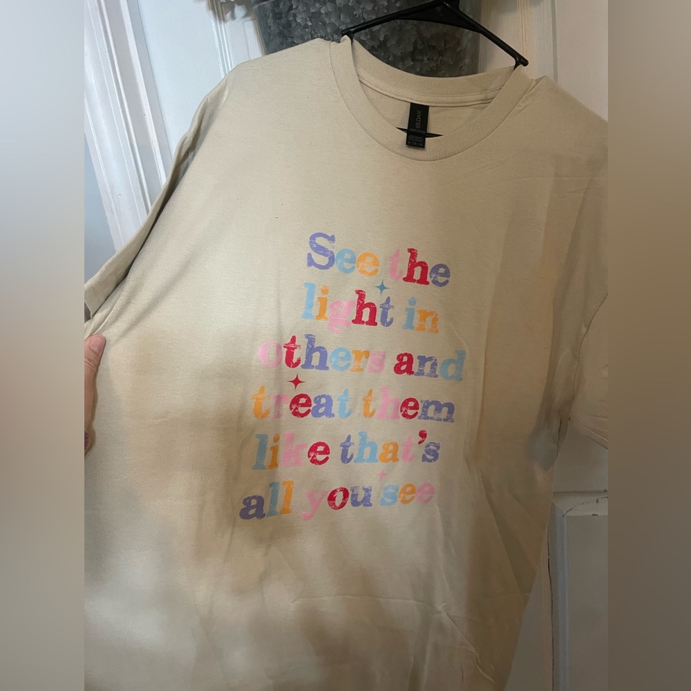 Motivational Graphic Tee XL NWT